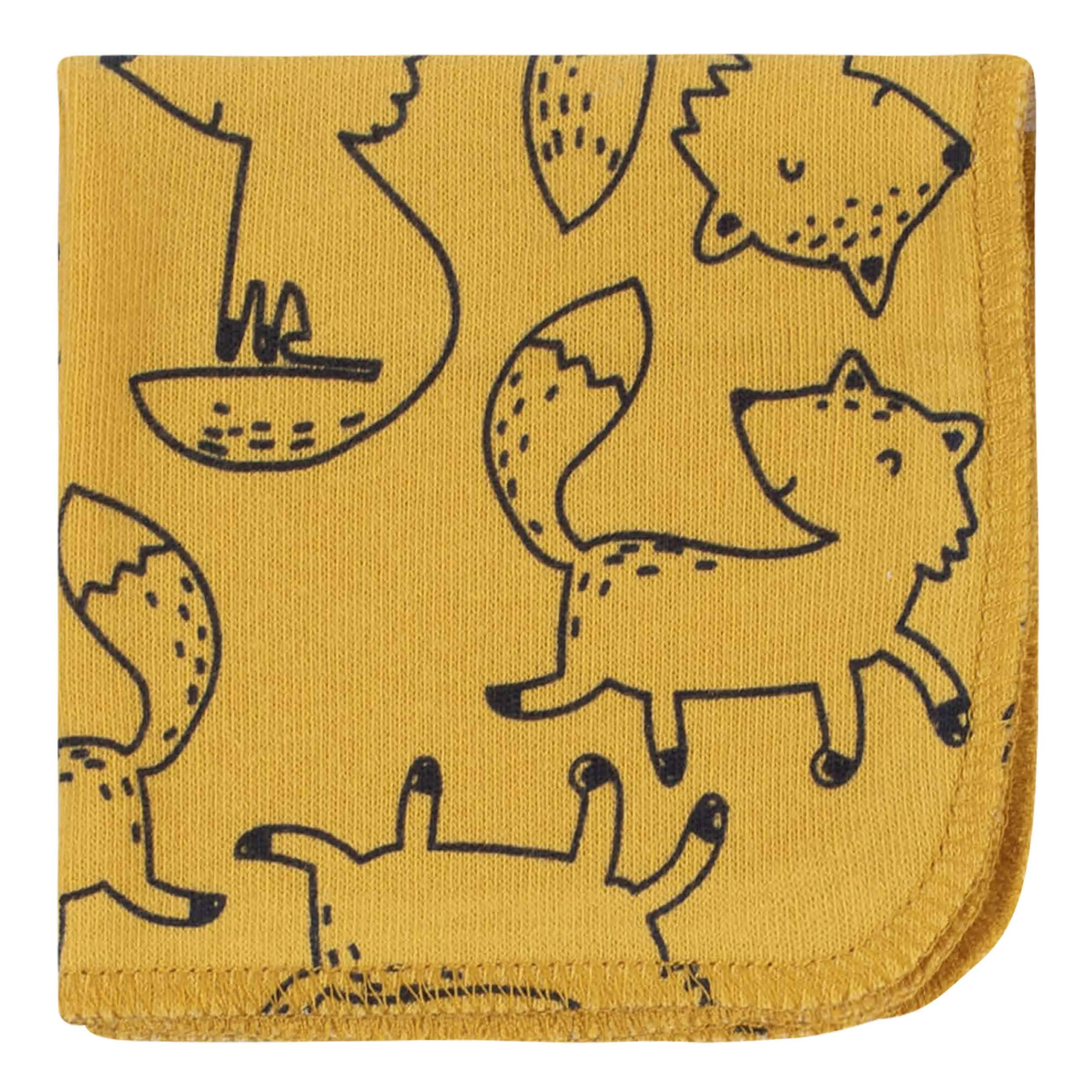 10-Pack Baby Boys Fox Washcloths