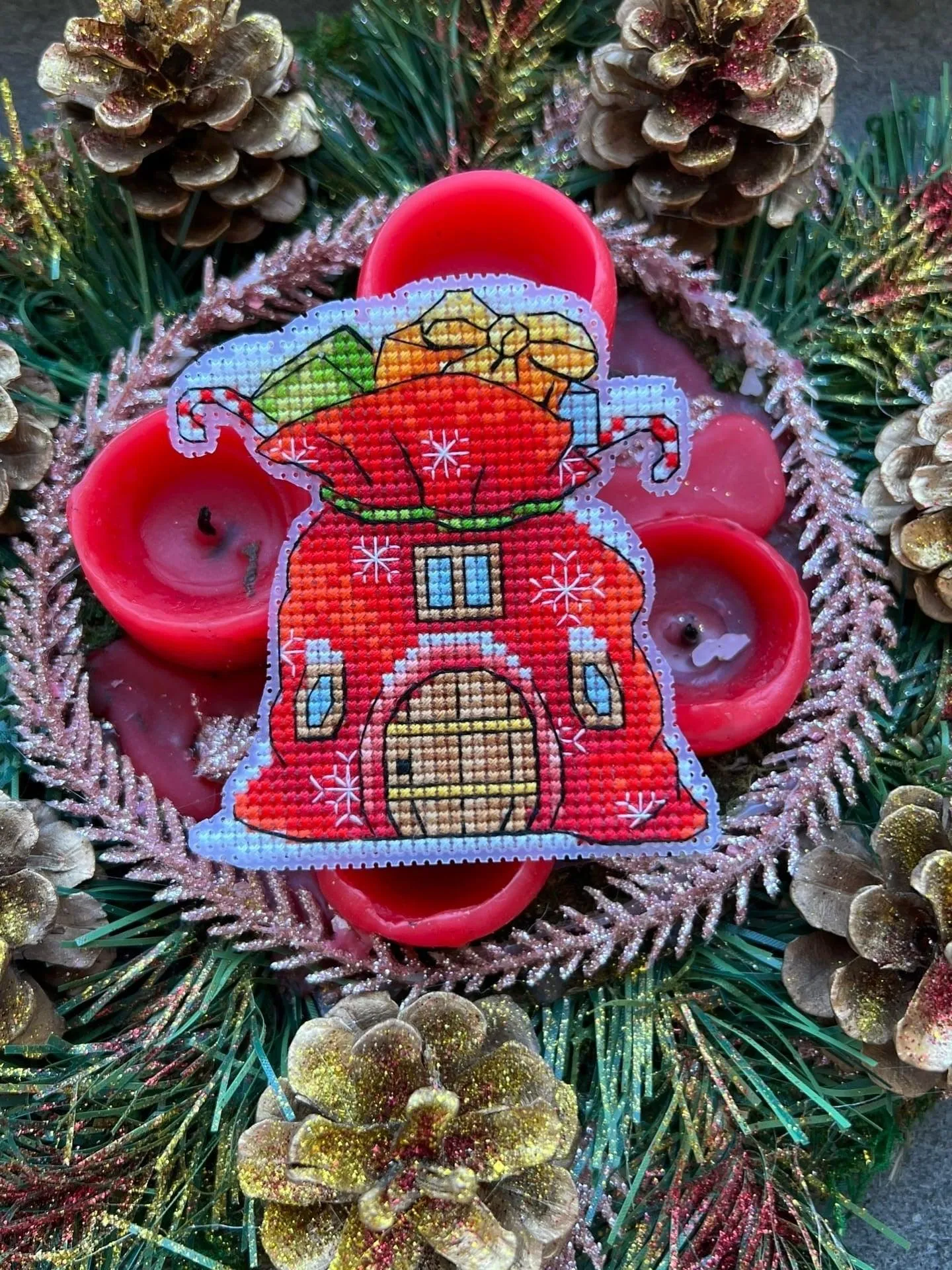 Bag of presents - PDF Cross Stitch Pattern