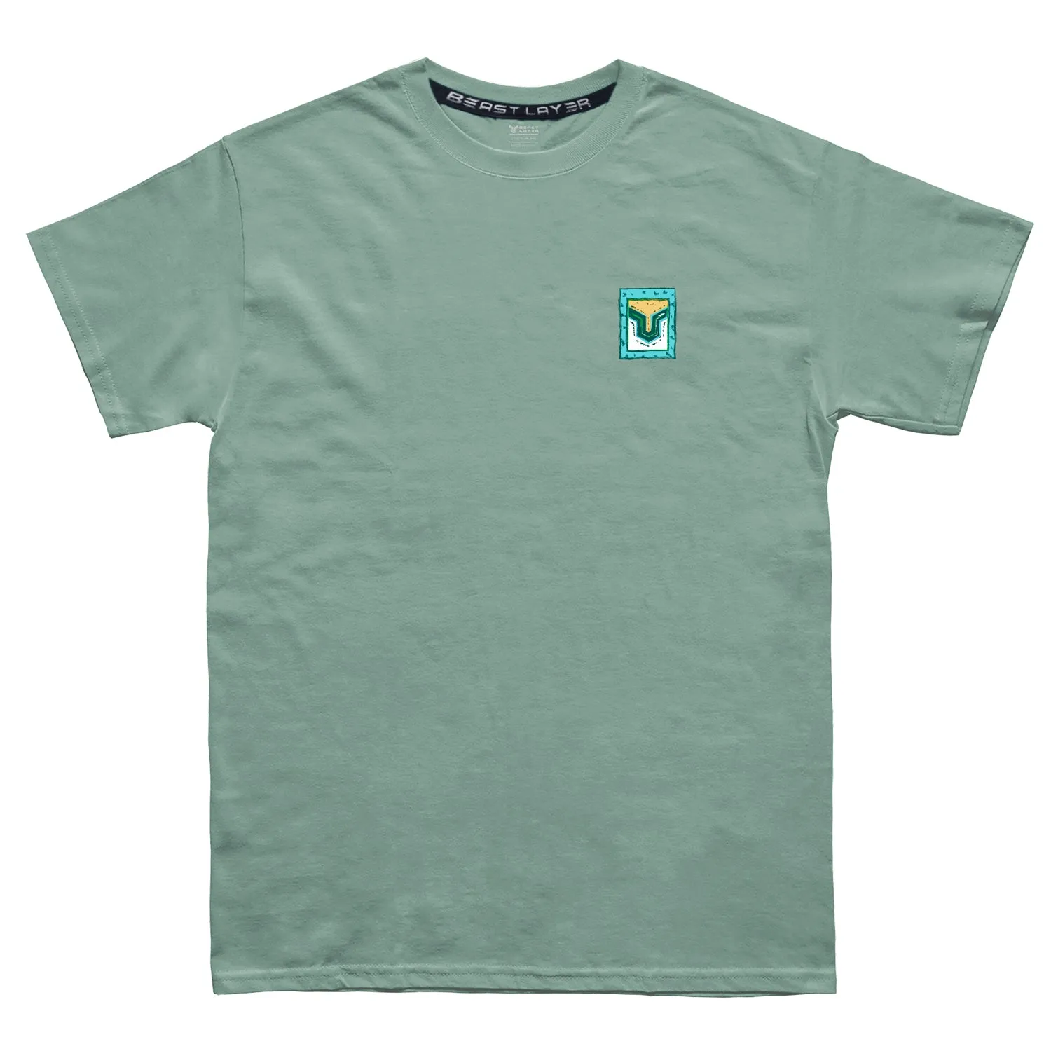 Beast Mountain and Sea Tee - Green