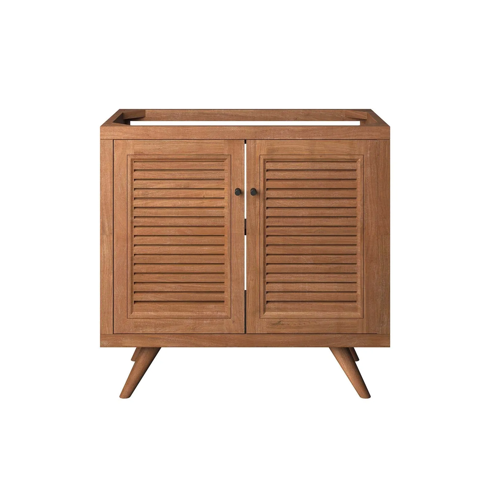 Birdie 36" Teak Wood Bathroom Vanity Cabinet (Sink Basin Not Included) by Modway