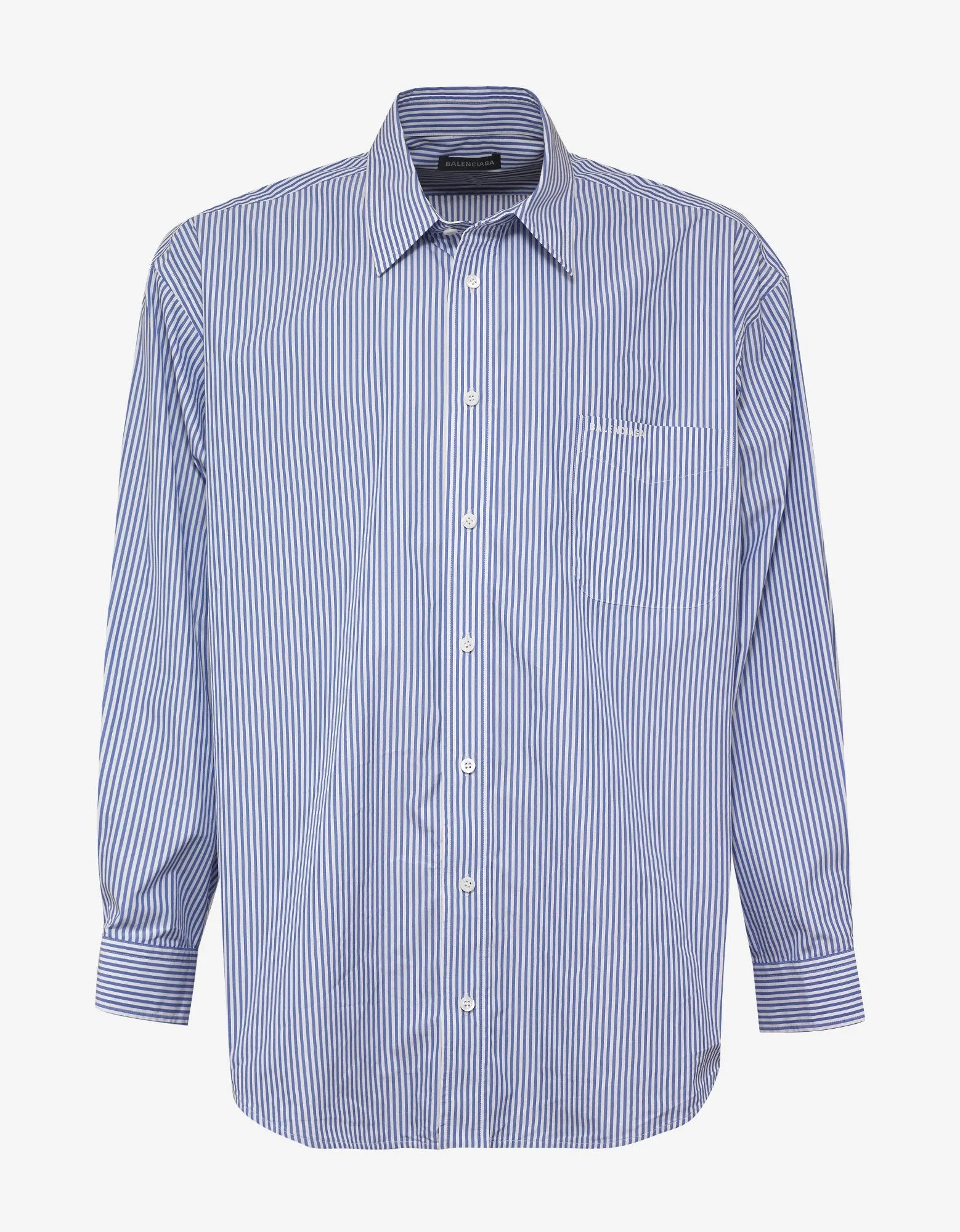 Blue Stripe Big Fit Shirt