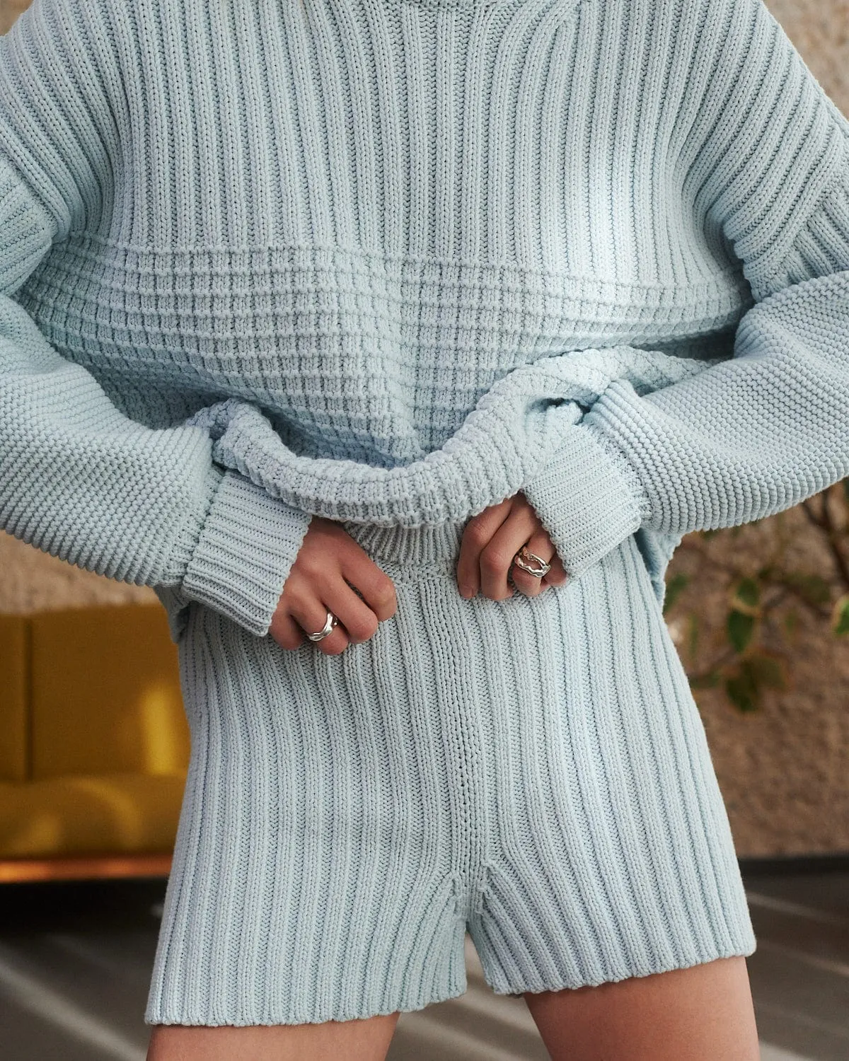 Delčia: Dew Cotton Sweater