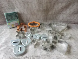 Lot of Assorted Cookie Cutters