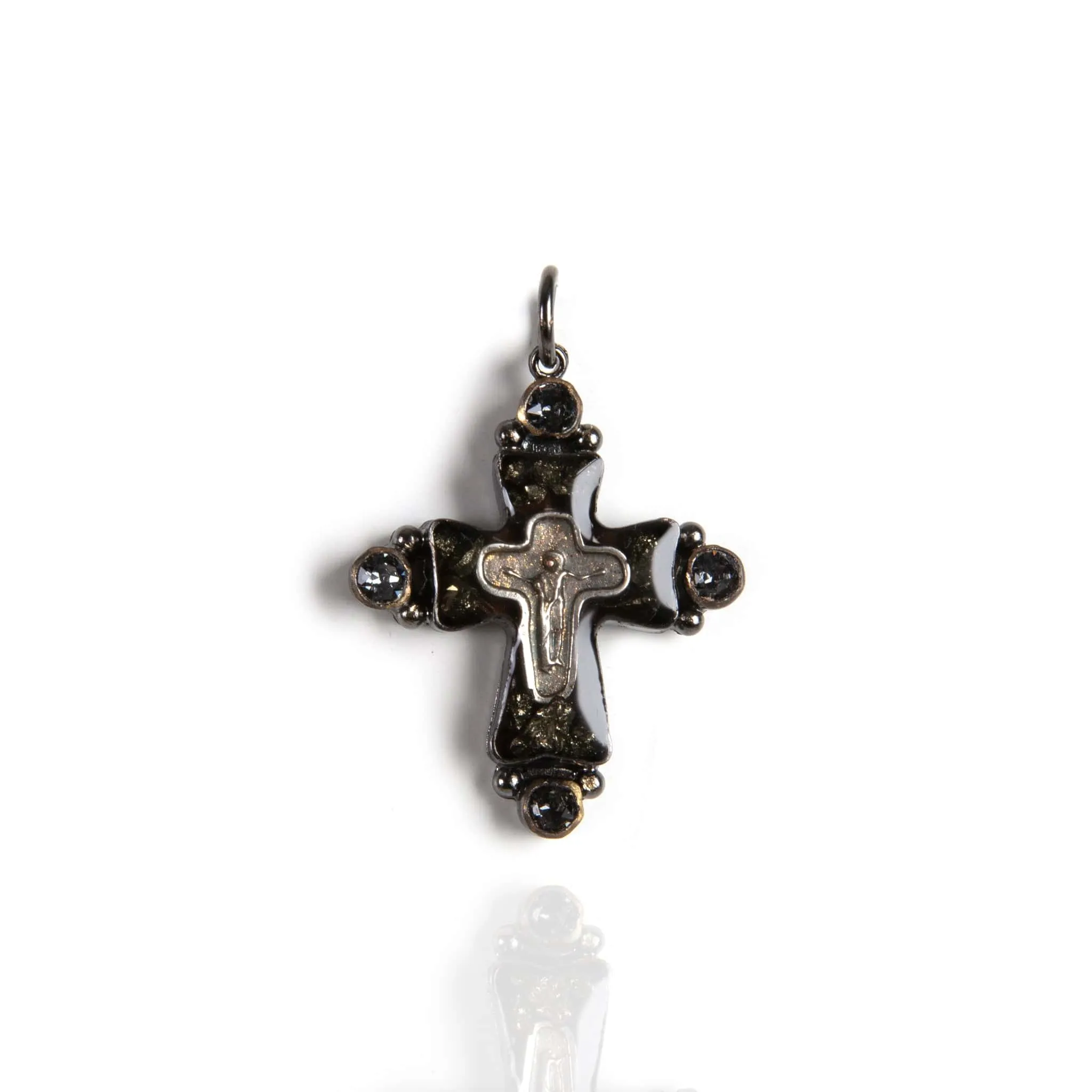 Maria Cross Charm