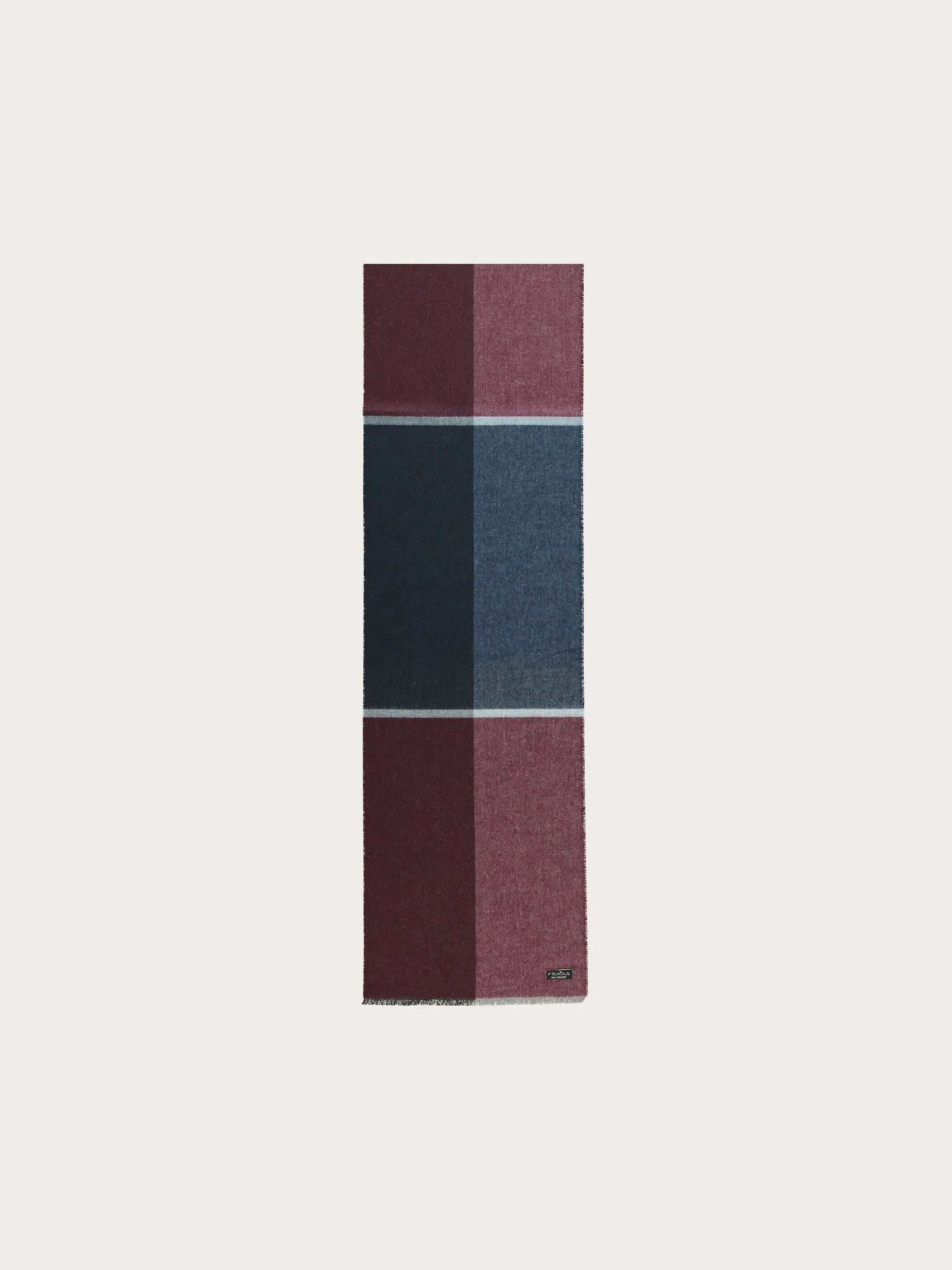 Sustainability Edition - Cashmink-Schal mit Colour Block - Made in Germany